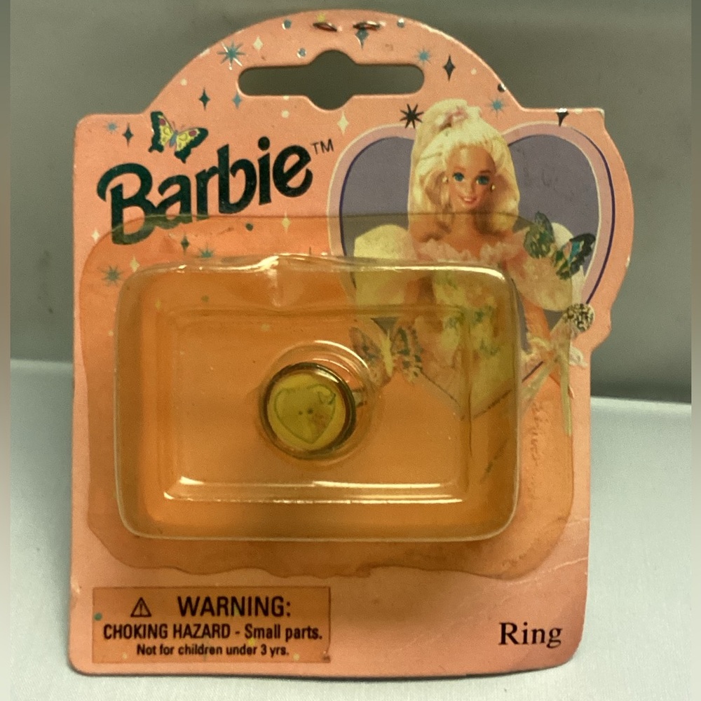 Barbie bar147 Vintage kid’s Ring 1994 Mattel